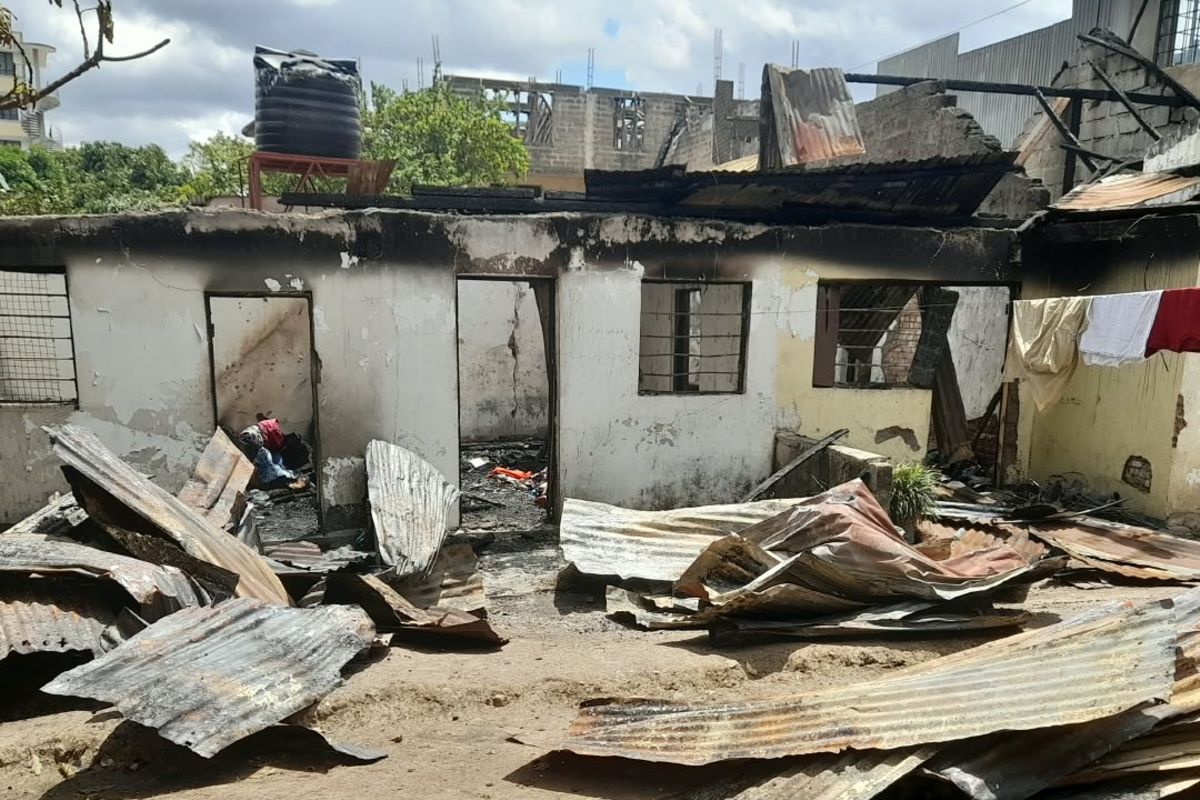 Moto wateketeza vyumba 10 vya nyumba Arusha