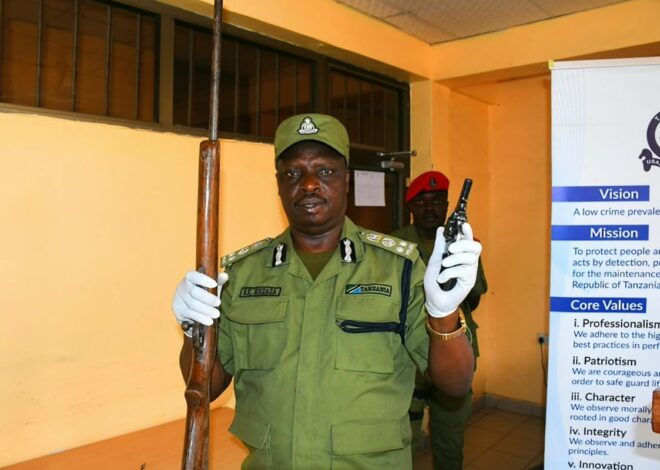 Two Mbeya residents surrender illegal firearms, 22 rounds of ammunition