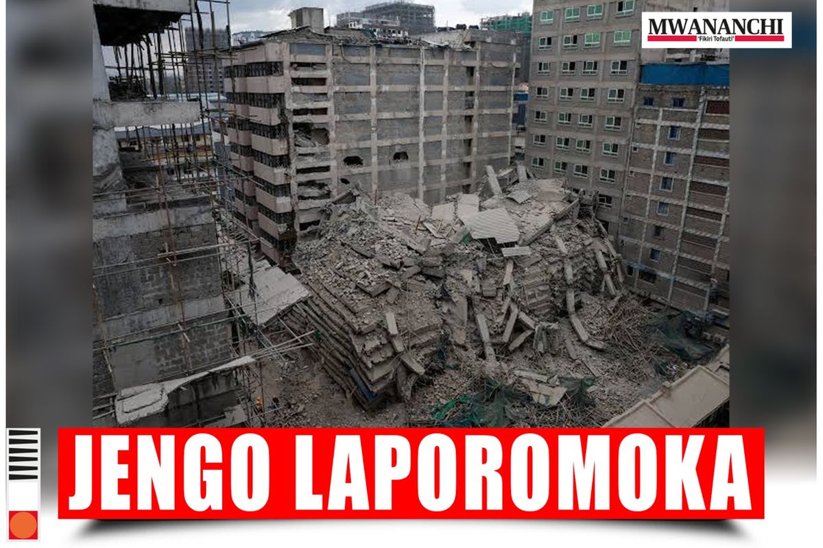 Jengo laporomoka Nairobi, watu wahofiwa kufukiwa