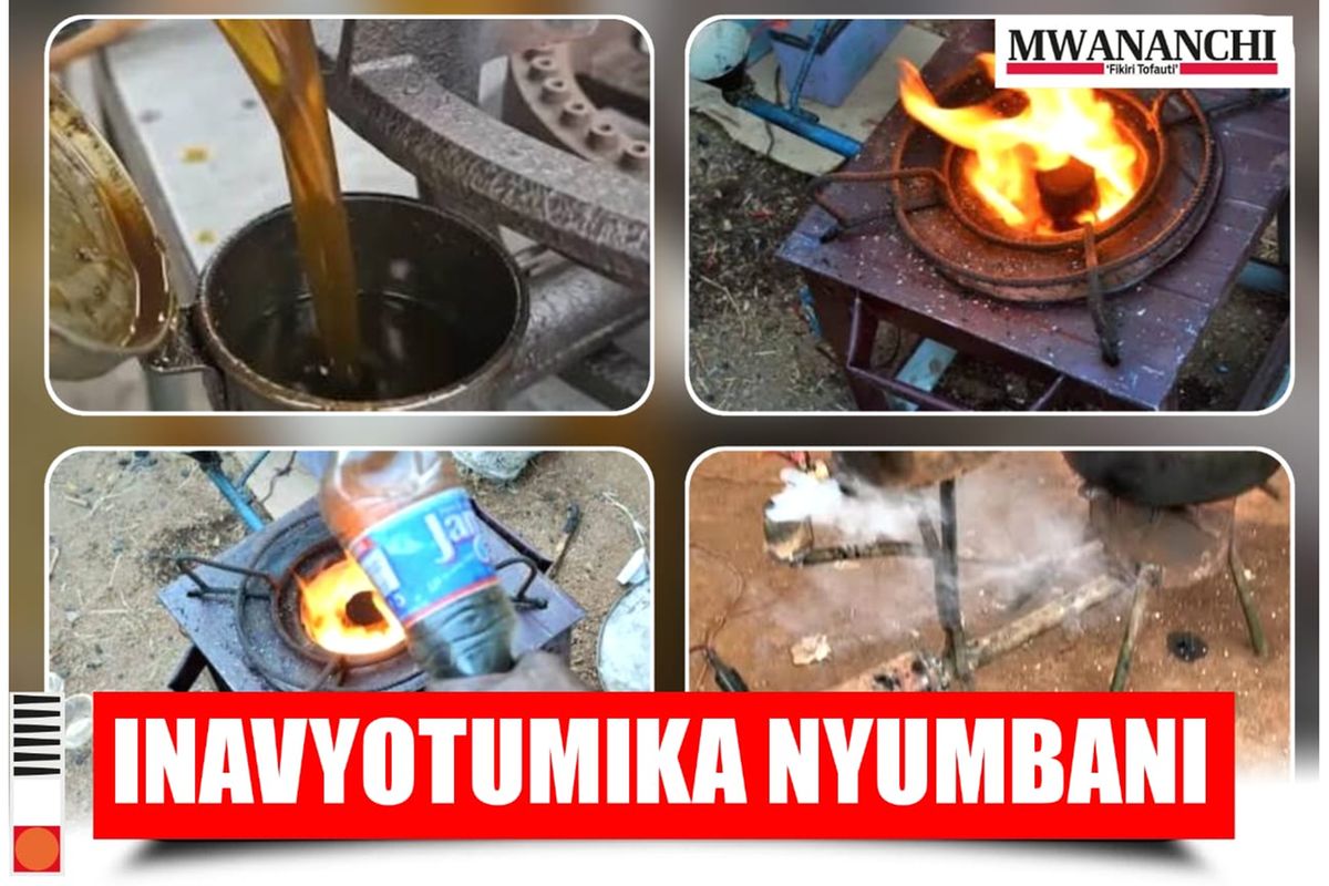 Oili chafu ilivyogeuka nishati ya kupikia majumbani