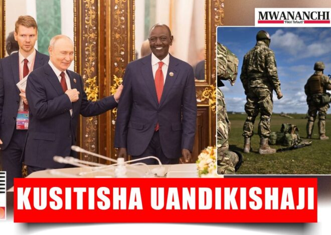Kenya, Russia wakubaliana kusitisha uandikishaji Wakenya jeshini