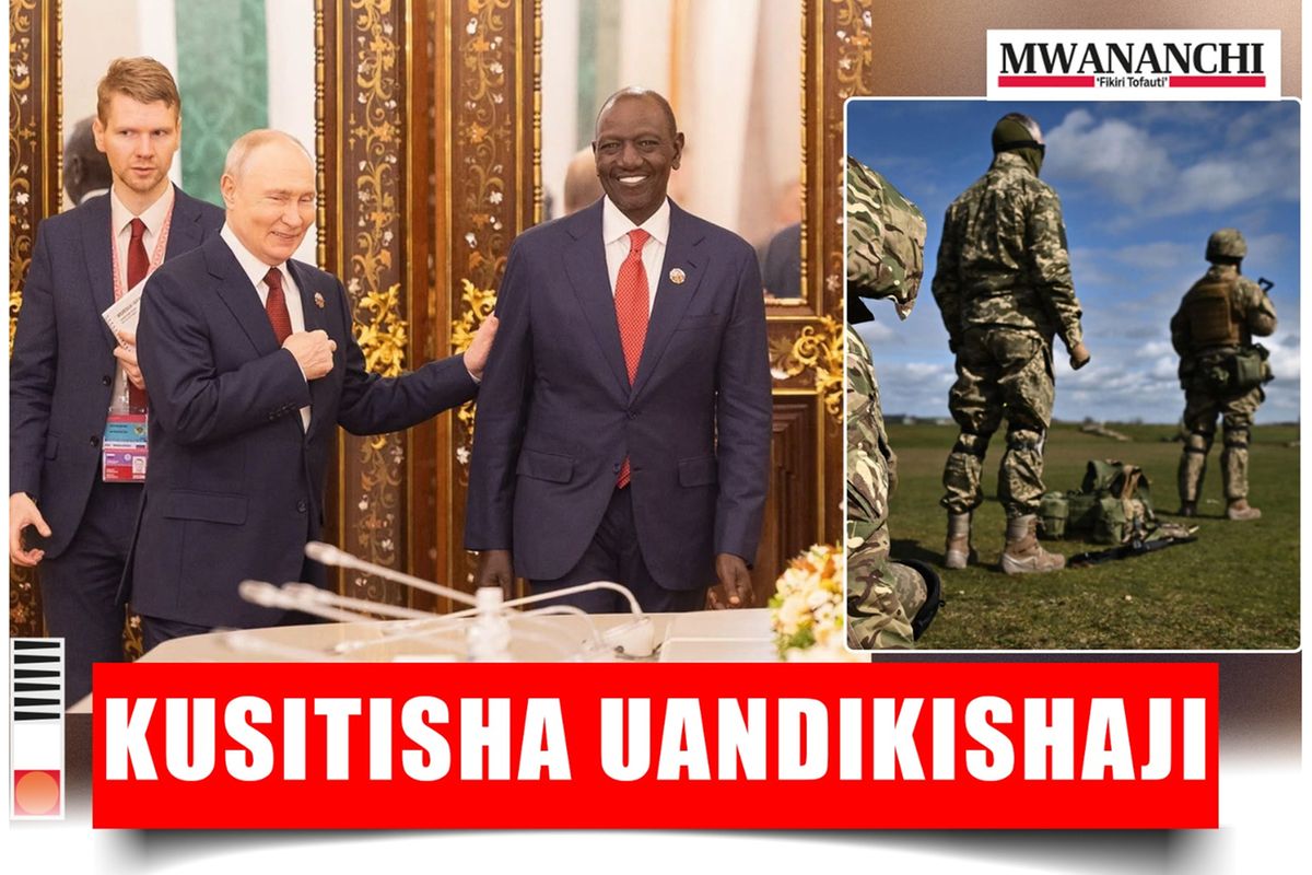 Kenya, Russia wakubaliana kusitisha uandikishaji Wakenya jeshini